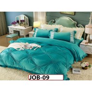 Lenjerie din catifea Brodata 4 piese - JOB09