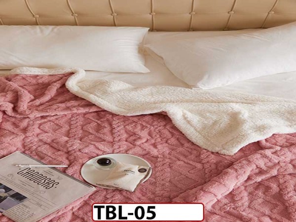 Patura Pufoasa Cocolino cu Blanita pentru pat dublu TBL05