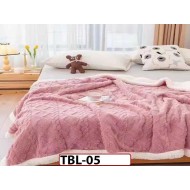 Patura Pufoasa Cocolino cu Blanita pentru pat dublu TBL05