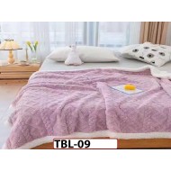 Patura Pufoasa Cocolino cu Blanita pentru pat dublu TBL09