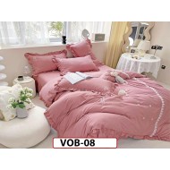 Lenjerie DELUXE din Bumbac Finetat cu volanase - VOB08