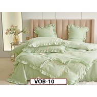 Lenjerie DELUXE din Bumbac Finetat cu volanase - VOB10