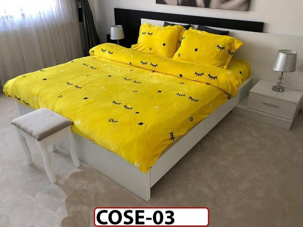 Lenjerie De Pat COCOLINO 2 Persoane din 4 piese - COSE03 Lenjerie De Pat COCOLINO 2 Persoane din 4 piese - COSE03