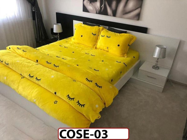Lenjerie De Pat COCOLINO 2 Persoane din 4 piese - COSE03 Lenjerie De Pat COCOLINO 2 Persoane din 4 piese - COSE03