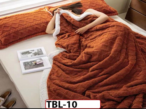 Patura Pufoasa Cocolino cu Blanita pentru pat dublu TBL10
