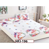 Husa de Pat din Finet + 2 Fete de Perne - Saltea 180x200 - Pat 2 Persoane - HFJ196