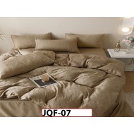 Lenjerie pat dublu, Jacquard Finet, din 6 piese - JQF07