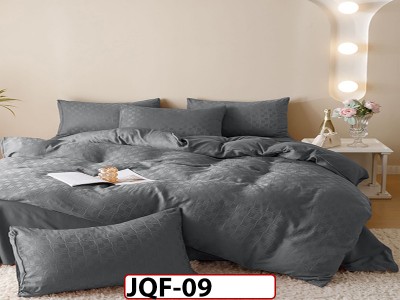 Lenjerie pat dublu, Jacquard Finet, din 6 piese - JQF09 Lenjerie pat dublu, Jacquard Finet, din 6 piese - JQF09