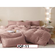 Lenjerie pat dublu, Jacquard Finet, din 6 piese - JQF11