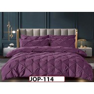 Lenjerie din Finet 6 piese cu pliuri - JOP114