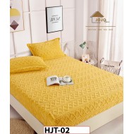 Husa Saltea Tip Tricotaj + 2 Fete de Perne - 180x200 - cocolino - HJT02