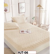 Husa Saltea Tip Tricotaj + 2 Fete de Perne - 180x200 - cocolino - HJT06