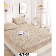 Husa Saltea Tip Tricotaj + 2 Fete de Perne - 180x200 - cocolino - HJT09