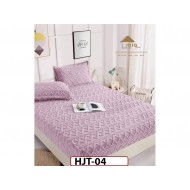 Husa Saltea Tip Tricotaj + 2 Fete de Perne - 180x200 - cocolino - HJT04