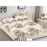 Husa de Pat din Finet + 2 Fete de Perne - Saltea 180x200 - Pat 2 Persoane - HFJ215