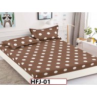 Husa de Pat din Finet + 2 Fete de Perne - Saltea 180x200 - Pat 2 Persoane - HFJ01