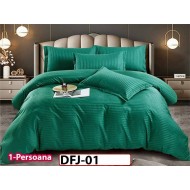 Lenjerie o persoana din Damasc Finetat 4 piese - DFJ01