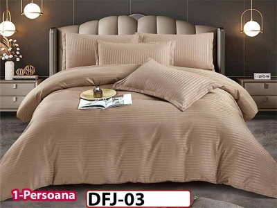 Lenjerie o persoana din Damasc Finetat 4 piese - DFJ03 Lenjerie o persoana din Damasc Finetat 4 piese - DFJ03