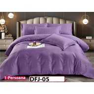 Lenjerie o persoana din Damasc Finetat 4 piese - DFJ05