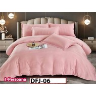 Lenjerie o persoana din Damasc Finetat 4 piese - DFJ06