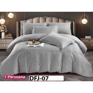 Lenjerie o persoana din Damasc Finetat 4 piese - DFJ07