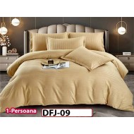 Lenjerie o persoana din Damasc Finetat 4 piese - DFJ09