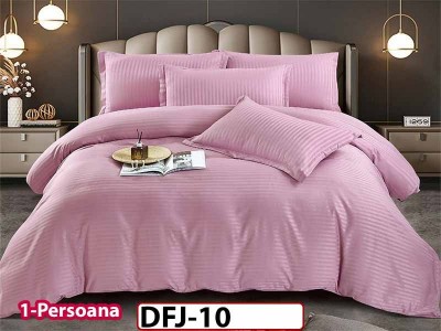 Lenjerie o persoana din Damasc Finetat 4 piese - DFJ10 Lenjerie o persoana din Damasc Finetat 4 piese - DFJ10