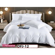 Lenjerie o persoana din Damasc Finetat 4 piese - DFJ12