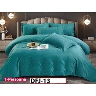 Lenjerie o persoana din Damasc Finetat 4 piese - DFJ13