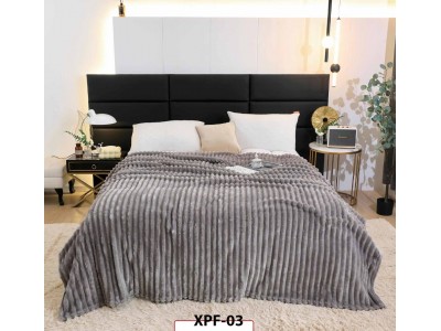 Patura Pufoasa Cocolino groasa uni pentru pat dublu 200x230cm - XPF03 Patura Pufoasa Cocolino groasa uni pentru pat dublu 200x230cm - XPF03