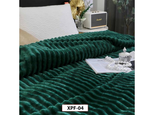 Patura Pufoasa Cocolino uni pentru pat dublu 200x230cm - XPF04