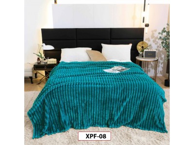 Patura Pufoasa Cocolino groasa uni pentru pat dublu 200x230cm - XPF08 Patura Pufoasa Cocolino groasa uni pentru pat dublu 200x230cm - XPF08