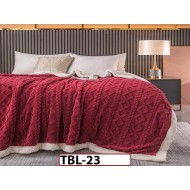 Patura Pufoasa Cocolino cu Blanita pentru pat dublu TBL23