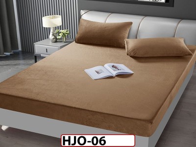 Husa de Pat din Catifea + 2 Fete de Perne - Saltea 180x200 - Pat 2 Persoane - HJO06 Husa de Pat din Catifea + 2 Fete de Perne - Saltea 180x200 - Pat 2 Persoane - HJO06