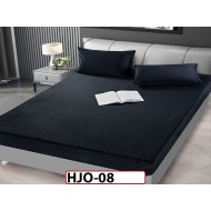 Husa de Pat din Catifea + 2 Fete de Perne - Saltea 180x200 - Pat 2 Persoane - HJO08