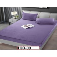 Husa de Pat din Catifea + 2 Fete de Perne - Saltea 180x200 - Pat 2 Persoane - HJO09