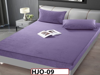 Husa de Pat din Catifea + 2 Fete de Perne - Saltea 180x200 - Pat 2 Persoane - HJO09 Husa de Pat din Catifea + 2 Fete de Perne - Saltea 180x200 - Pat 2 Persoane - HJO09