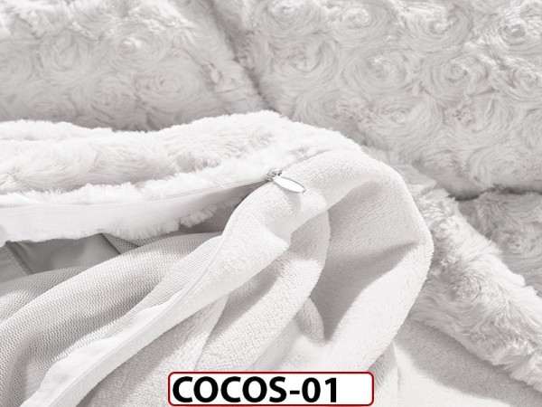 Lenjerie Cocolino cu 4 Piese pentru Doua Persoane - COCOS01
