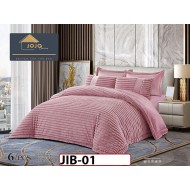 Lenjerie cu Pilota din Blanita artificiala de Iepure si cearceaf elastic din 6 piese - JIB01