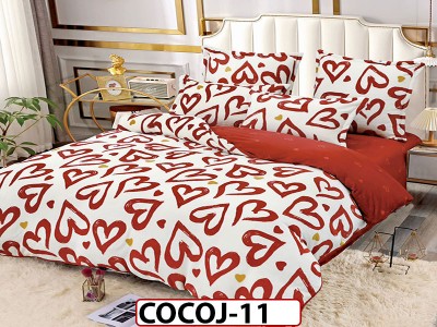 Lenjerie De Pat COCOLINO de 2 Persoane cu 6 piese - cocoj11 Lenjerie De Pat COCOLINO de 2 Persoane cu 6 piese - cocoj11