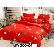 Lenjerie De Pat COCOLINO de 2 Persoane cu 6 piese -VOCO04