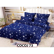 Lenjerie De Pat COCOLINO de 2 Persoane cu 6 piese - COCOJ 73