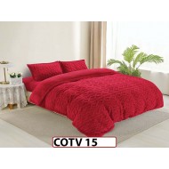 Lenjerie  cocolino cu blanita , tip tricotaj, 4 piese - COTV15