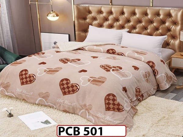 Patura Pufoasa Cocolino cu Blanita pentru pat dublu PCB501