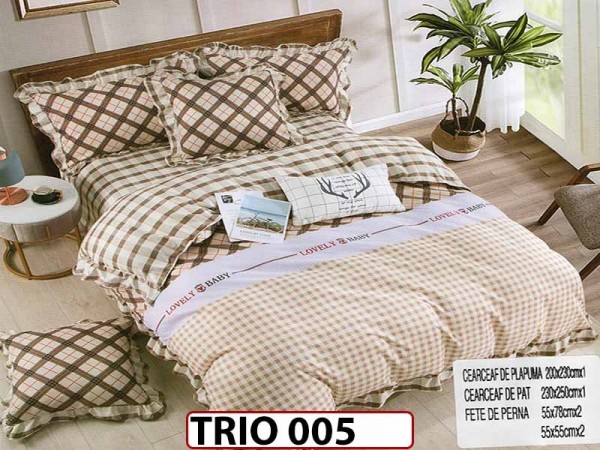 Lenjerie din finet  6 piese - TRIO005