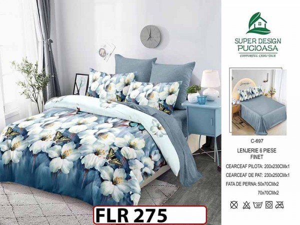 Lenjerie din finet  6 piese - FLR275