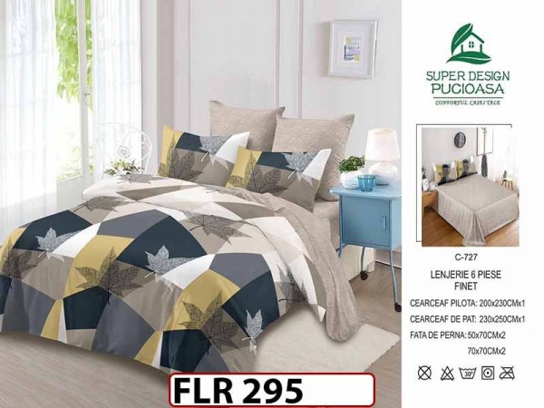 Lenjerie din finet  6 piese - FLR295