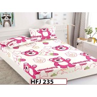 Husa de Pat din Finet + 2 Fete de Perne - Saltea 180x200 - Pat 2 Persoane - HFJ235