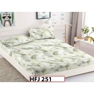 Husa de Pat din Finet + 2 Fete de Perne - Saltea 180x200 - Pat 2 Persoane - HFJ251