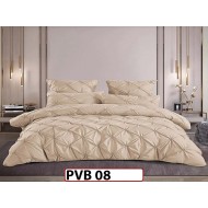 Lenjerie din Finet 6 piese cu pliuri - PVB08